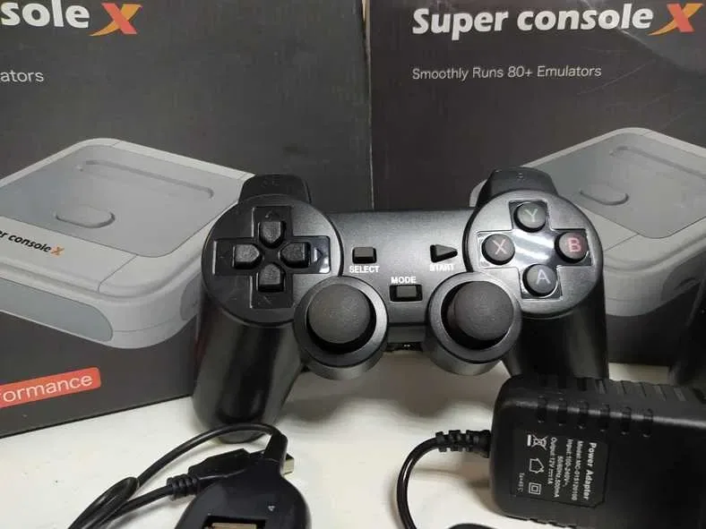 ‼️НОВА‼️Ігрова Ретро Приставка Super Console X на 90000 ігор PlayStation 1 PSP Dendy Nintendo Денди Супер Марио Сега Нінтендо Game Boy Танчики — фото 8