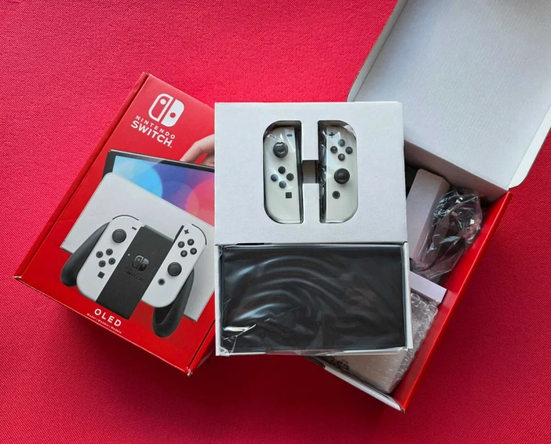 Нова nintendo switch oled + ігри, кп 128 гб — фото 6