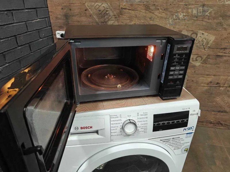 Нова топова мікрохвильова піч! Sharp SHRP1356 Гриль+ гарантія доставка — фото 7