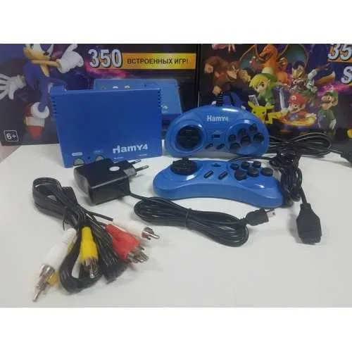 НОВАЯ игровая приставка Hamy4 350 игр Dendy 8 bit Sega 16 bit Денди — фото 4