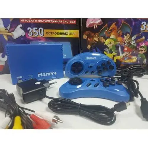 НОВАЯ игровая приставка Hamy4 350 игр Dendy 8 bit Sega 16 bit Денди — фото 5