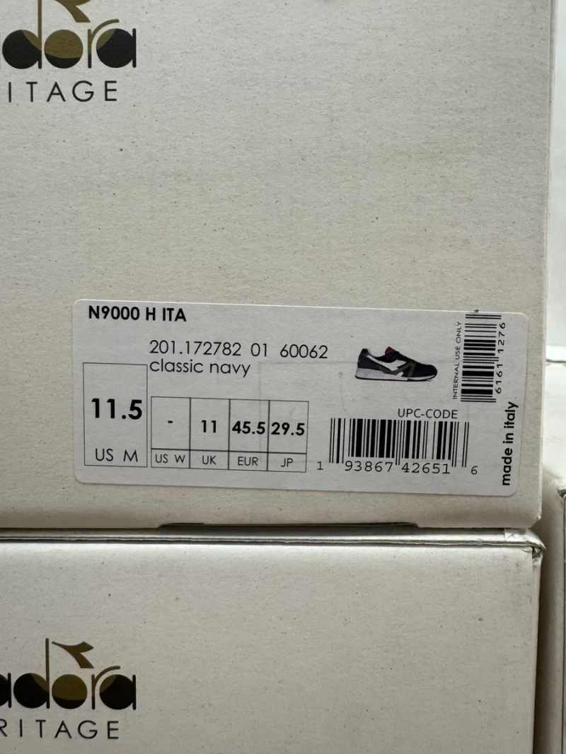 НОВІ DIADORA ОРИГІНАЛ 11,5 45,5 29,5 Heritage шкіра чоловічі кросівки 60062 — фото 7