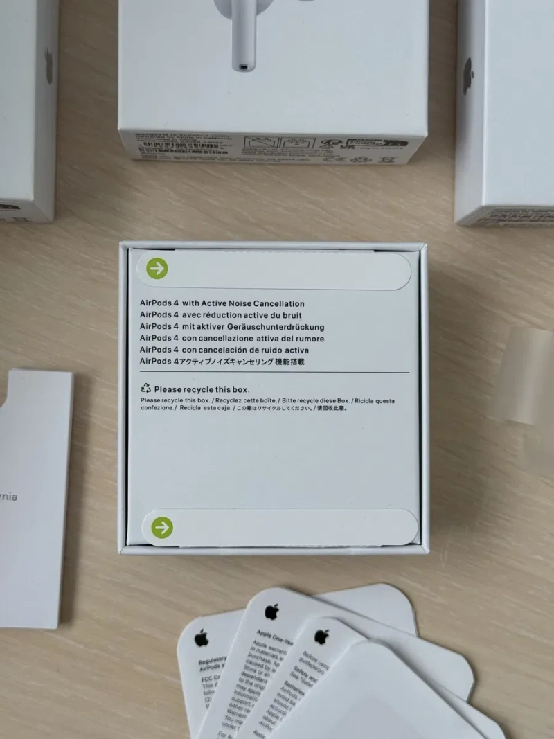 Нові навушники AirPods 4 ANC (Шумоподавлення, адаптивний режим) — фото 8