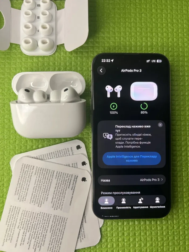 Нові навушники Apple AirPods Pro 3 — фото 8