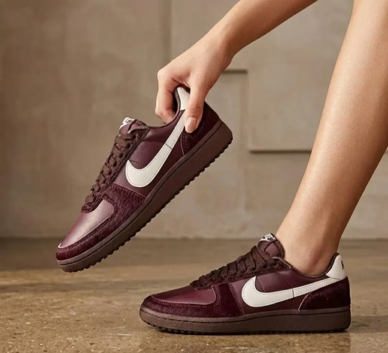 Нові Nike Field General '82 Premium 38-розмір у вишуканому кольорі "Burgundy Crush" — фото 6