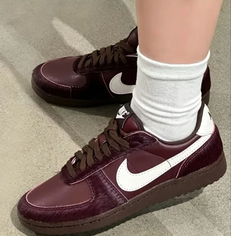Нові Nike Field General '82 Premium 38-розмір у вишуканому кольорі "Burgundy Crush" — фото 7