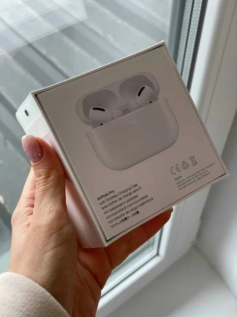 !! НОВІ !! ОРИГІНАЛ МІКРОФОН + ШУМОДАВ AirPods 2 Pro, lux 1:1 з оригінальним мікрофоном та шумоподавленням — фото 2