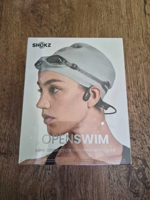 [НОВІ] Shokz OpenSwim Black — Навушники для плавання (Запаковані)
