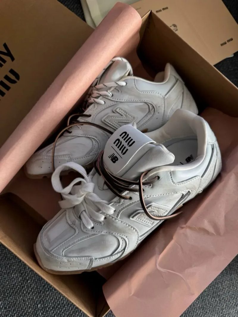 НОВИНКА‼️36-41 New Balance x Miu Miu White Vintage 1906 Air 9060