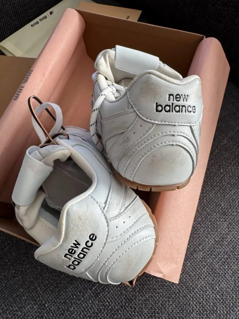 НОВИНКА‼️36-41 New Balance x Miu Miu White Vintage 1906 Air 9060 — фото 5