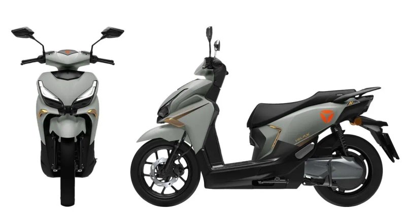 Новинка! безкоштовна доставка !Електроскутер Yadea Velax двигун 2000W, акумулятор літій-залізо-фосфатний 72V/30Ah — фото 4