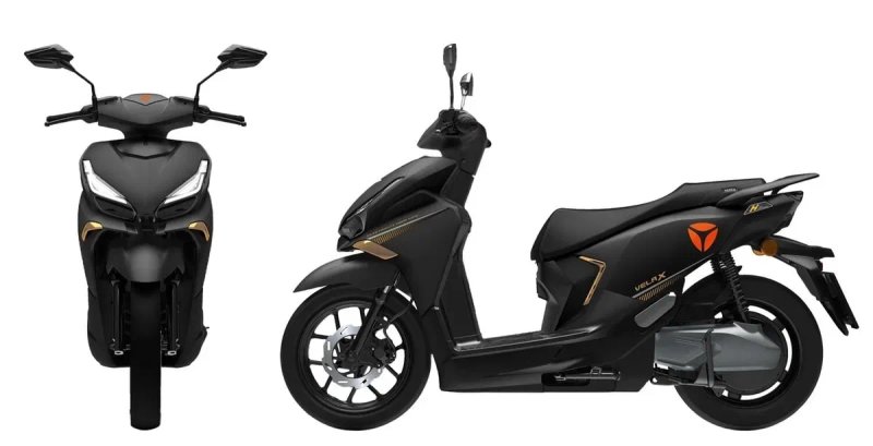 Новинка! безкоштовна доставка !Електроскутер Yadea Velax двигун 2000W, акумулятор літій-залізо-фосфатний 72V/30Ah — фото 5