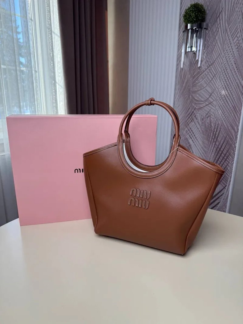 НОВИНКА‼️ MiuMiu IVY Leather Bag / сумка жіноча / женская кожаная сумка — фото 2