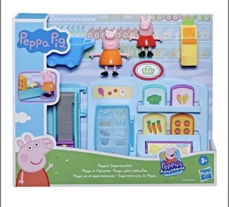 Новинка! Вау Великий набір Свинка Пеппа магазин в супермаркеті Peppa supermarket hasbro — фото 2