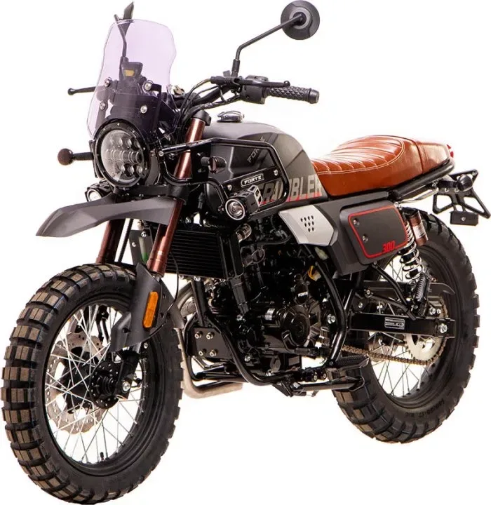 Новий FORTE FT300 F6P 2026 scrambler мотоцикл 300cc дорожній байк доставка по Україні Скрамблер — фото 3
