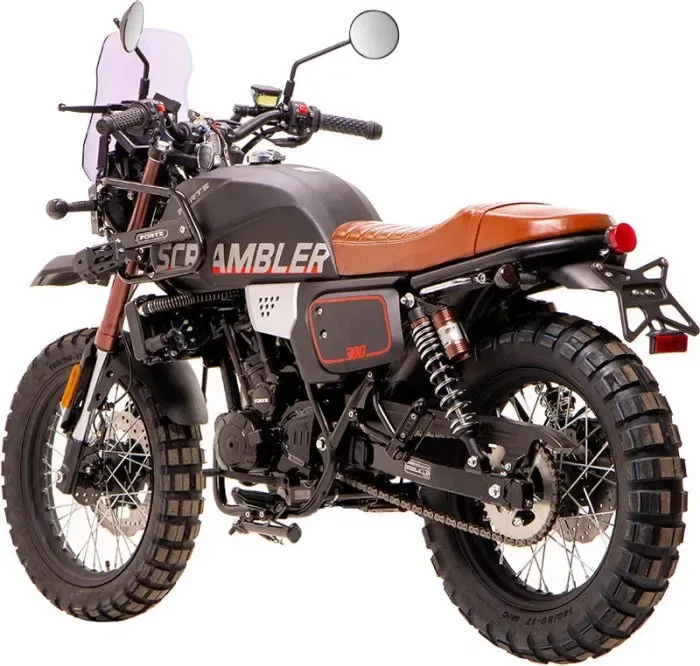 Новий FORTE FT300 F6P 2026 scrambler мотоцикл 300cc дорожній байк доставка по Україні Скрамблер — фото 4