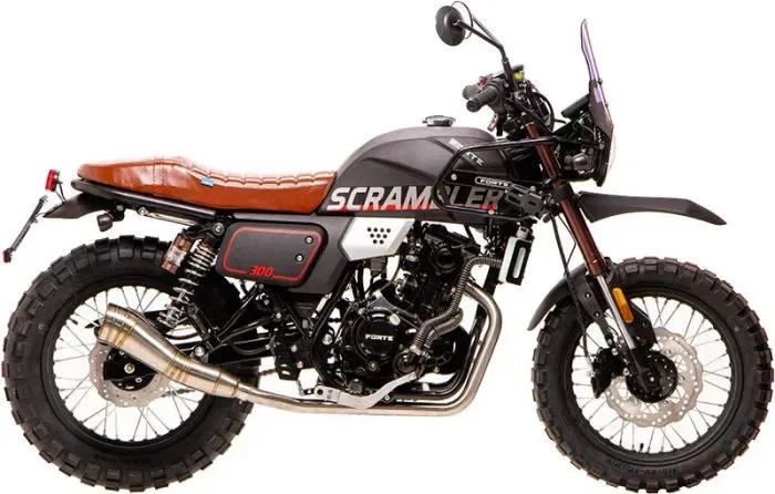 Новий FORTE FT300 F6P 2026 scrambler мотоцикл 300cc дорожній байк доставка по Україні Скрамблер — фото 6