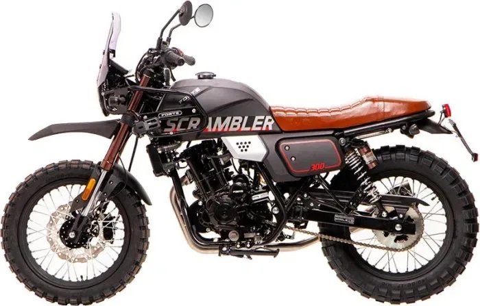Новий FORTE FT300 F6P 2026 scrambler мотоцикл 300cc дорожній байк доставка по Україні Скрамблер — фото 7