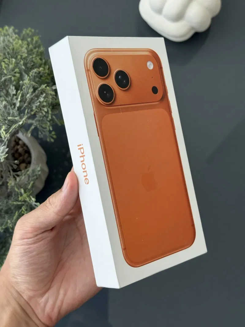 Новий iPhone 17 Pro Max 512gb Cosmic Orange Neverlock Айфон фізсім — фото 2