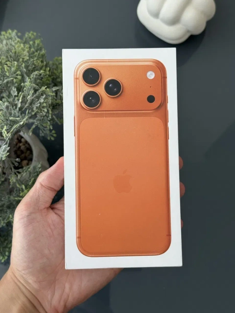 Новий iPhone 17 Pro Max 512gb Cosmic Orange Neverlock Фізсім Айфон