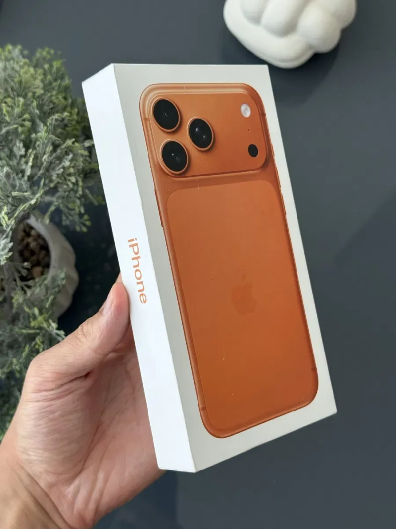 Новий iPhone 17 Pro Max 512gb Cosmic Orange Neverlock Фізсім Айфон — фото 2