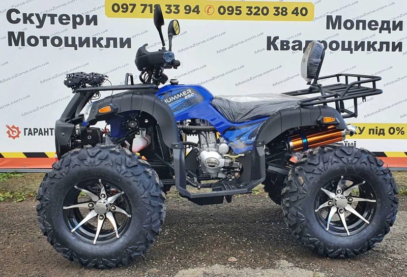 Новий Квадроцикл 250 куб.см (Blue) (Кардан, Водяне охолодження) + Документи +Dostavka Free — фото 7