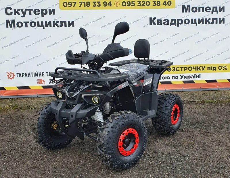 Новий Квадроцикл Hunter-X 125 +MP3 2026р. Black|Гарантія|+Доставка! — фото 2