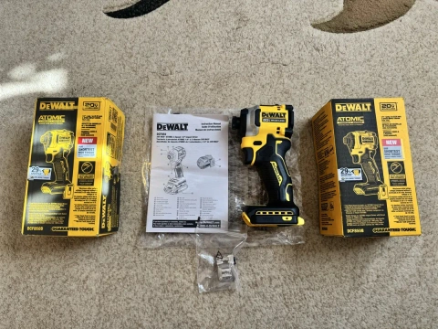 Новий оригінальний безщіточний Імпакт DeWalt 20V DCF850 MADE IN MEXICO
