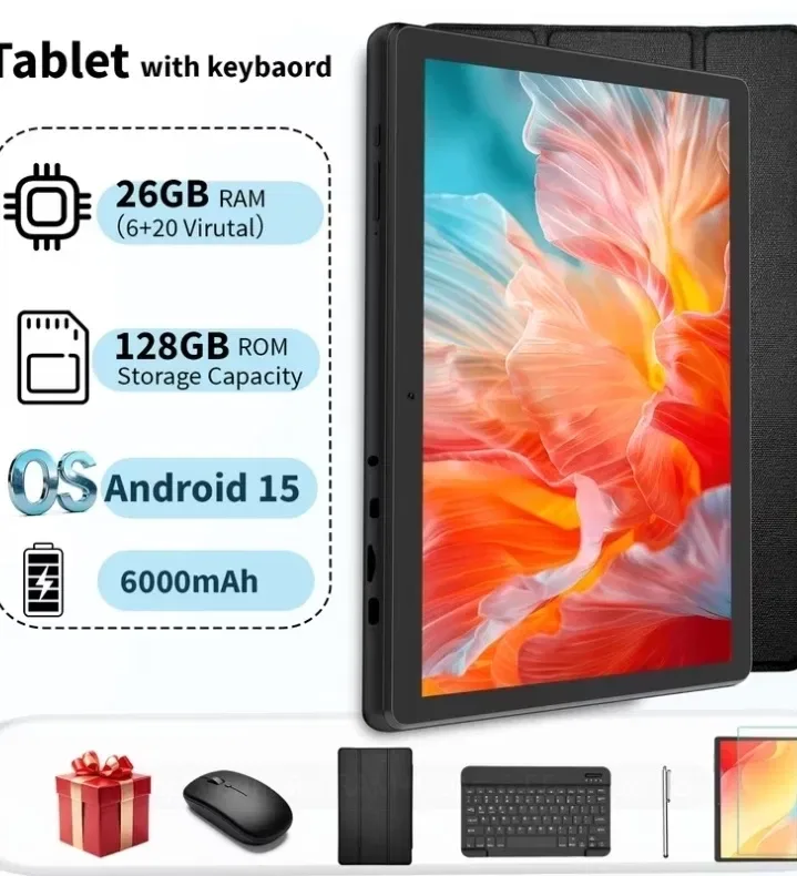Новий планшет 2026  [RAM 6GB+20GB // ROM 128GB // HD Incell] — фото 2