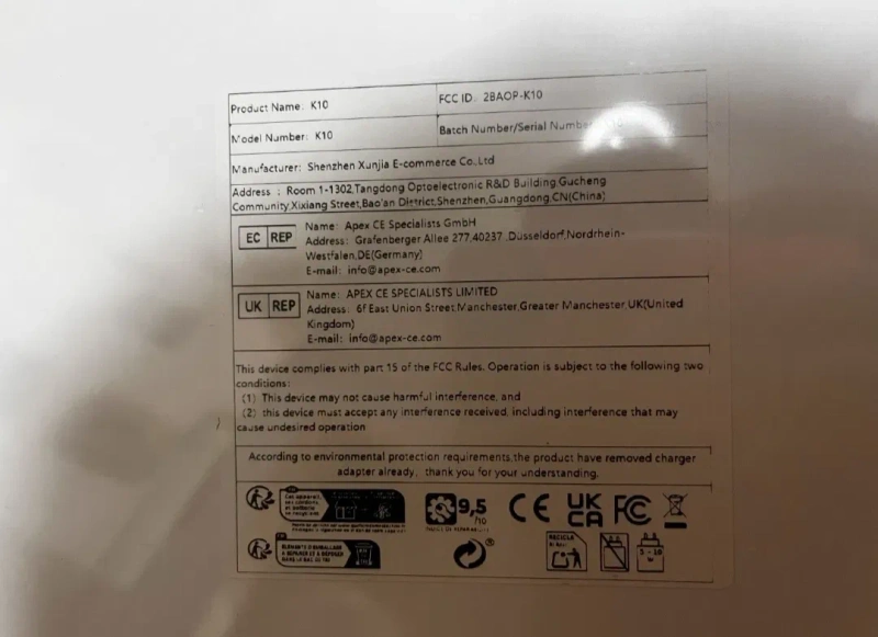 Новий планшет Tab K10 (6/64 ГБ) — заводська упаковка — фото 4