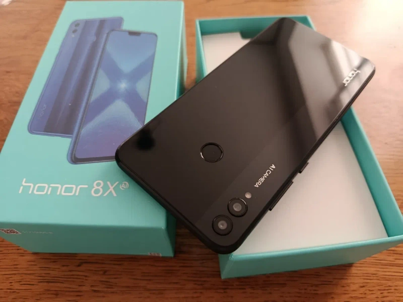 ‼️Новий смартфон  Honor 8x  темно -синій 6/128gb ‼️ Оригінал — фото 5
