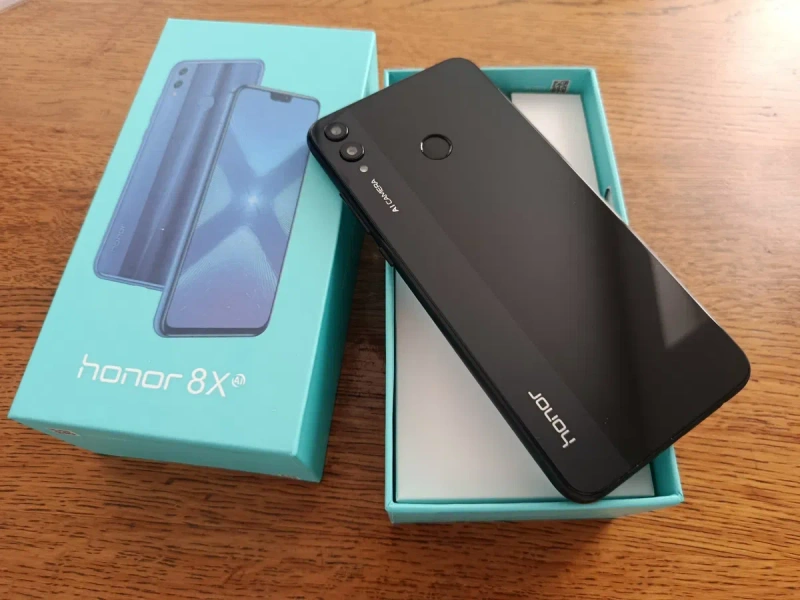 ‼️Новий смартфон  Honor 8x  темно -синій 6/128gb ‼️ Оригінал — фото 7
