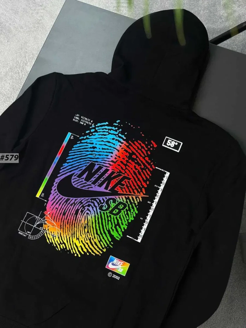 Новое Худи NIKE JORDAN Mini Logo - Чорна Толстовка Найк Джордан - XS/XXL — фото 2