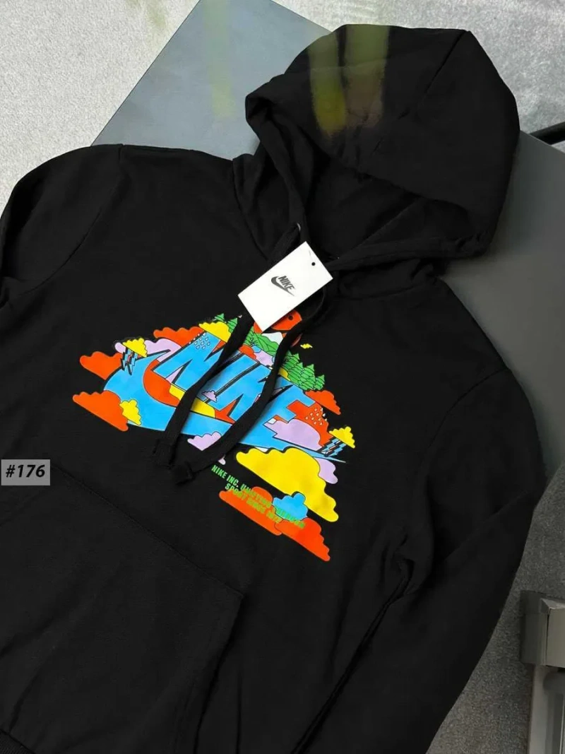 Новое Худи NIKE JORDAN Mini Logo - Чорна Толстовка Найк Джордан - XS/XXL — фото 6