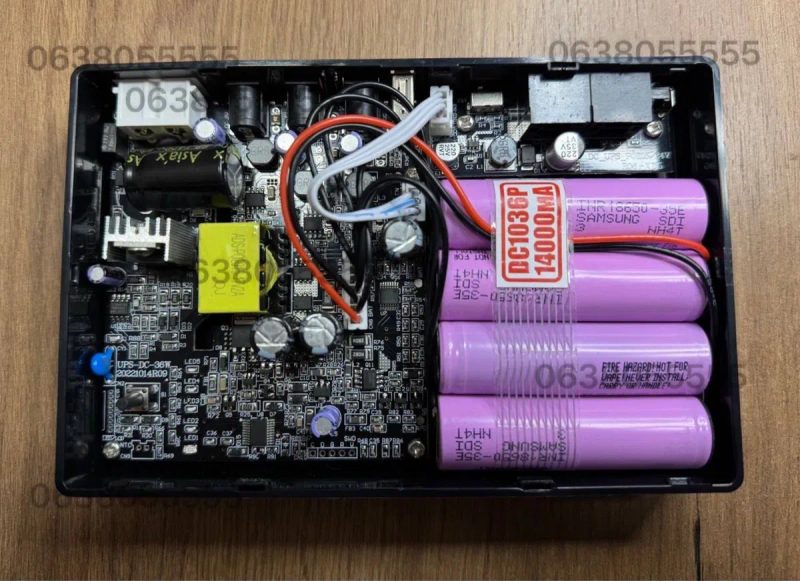 Новый 14000мА DC1036P переделанный UPS ДБЖ ИБП УПС Бесперебойник — фото 2