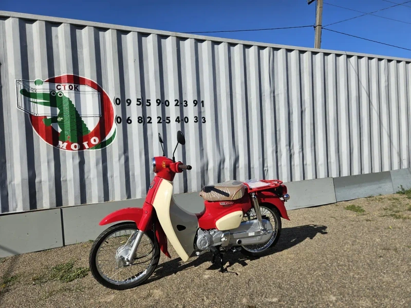 НОВЫЙ Honda super Cub 50 2025год. СТОКМОТО  хонда супер каб с контейнера без пробега по Украине из Японии honda super cub stokmoto мопед мотороллер — фото 4