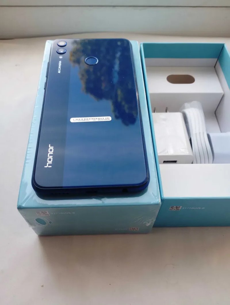 ‼️ Новый Honor 8x 6/128 Blue Синий Черный запечатанный Huawei — фото 3