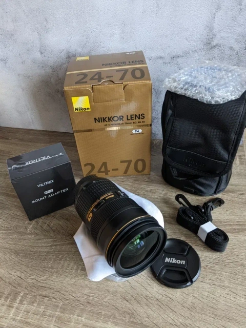 Об'єктив Nikon AF-S 24-70 мм f/2.8G ED Nikkor | Гарантія | Розстрочка