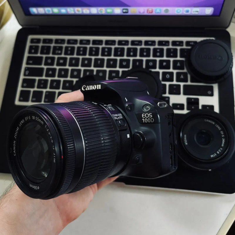 Обьектив линза Canon 18-55mm stm — фото 3