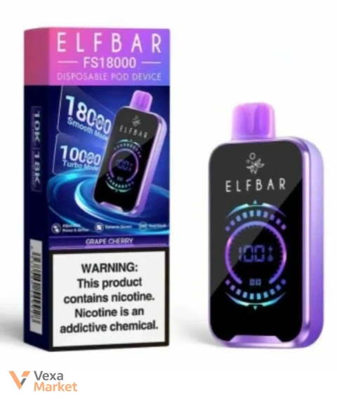 Одноразова електронна сигарета Elf bar EP18000 Peach Berry