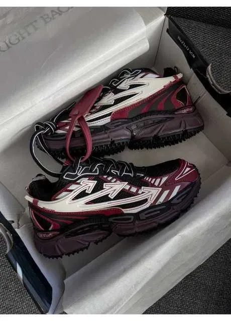 Off-White x raf simons офф вайт x раф сімонс чорні/червоні