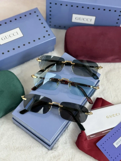 Окуляри  Gucci унісекс з футляром | преміум якість | очки Гуччи Gucci