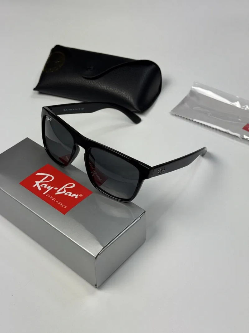 Окуляри Ray-Ban Wayfarer поляризаційні сонцезахисні чоловічі жіночі рай бен — фото 2