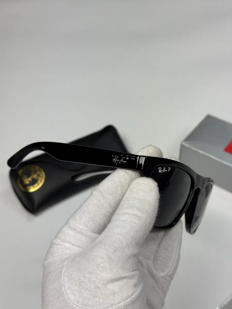 Окуляри Ray-Ban Wayfarer поляризаційні сонцезахисні чоловічі жіночі рай бен — фото 3