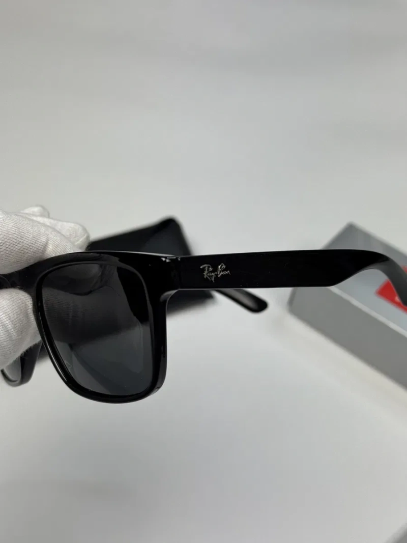 Окуляри Ray-Ban Wayfarer поляризаційні сонцезахисні чоловічі жіночі рай бен — фото 4