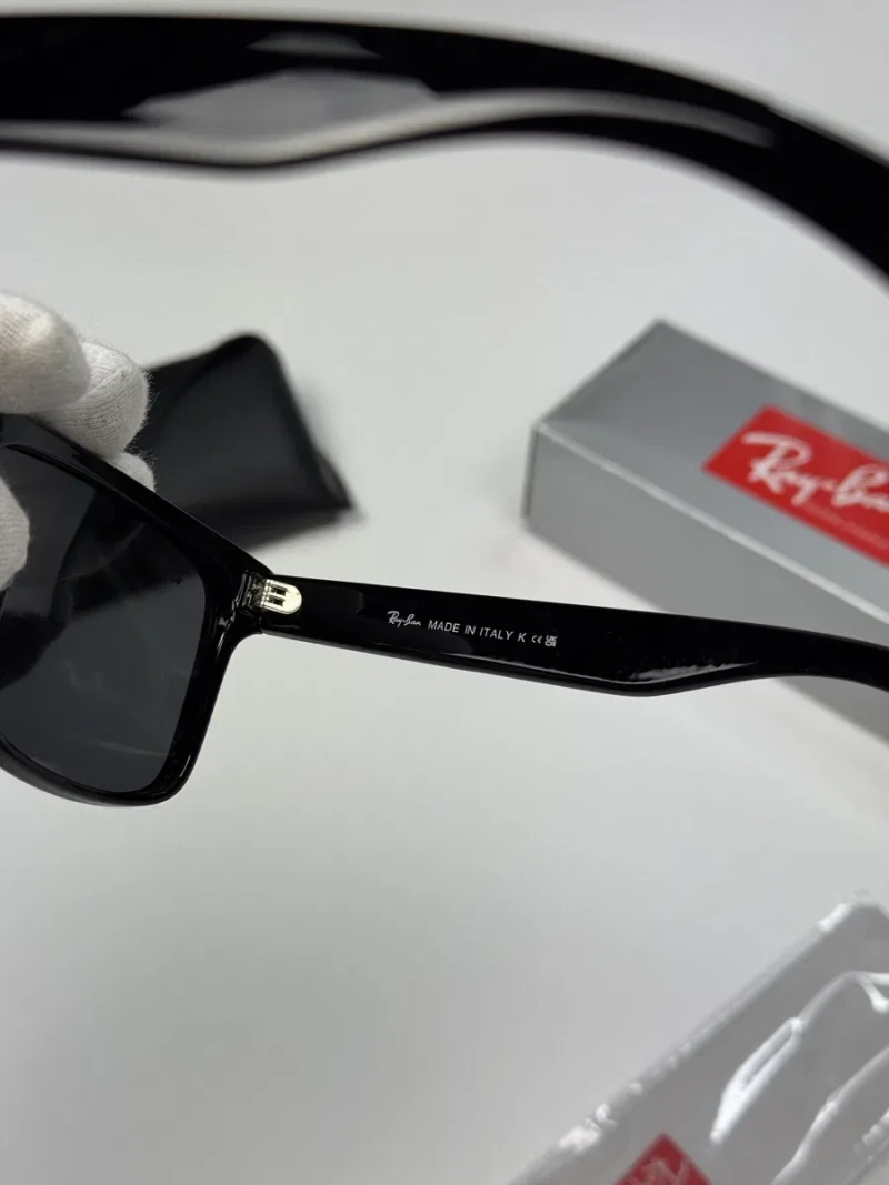 Окуляри Ray-Ban Wayfarer поляризаційні сонцезахисні чоловічі жіночі рай бен — фото 5