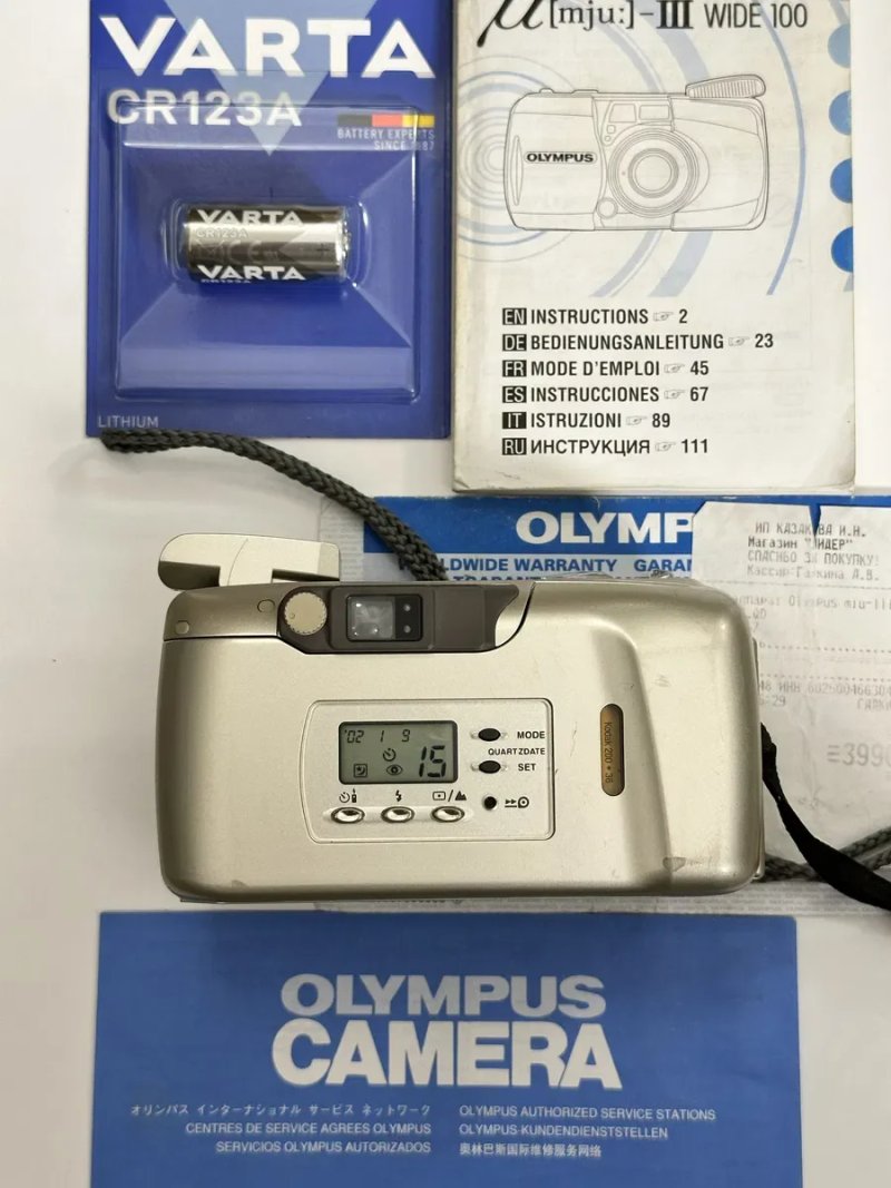 Olympus Mju -2 Olympus mju lll zoom 100 — фото 3