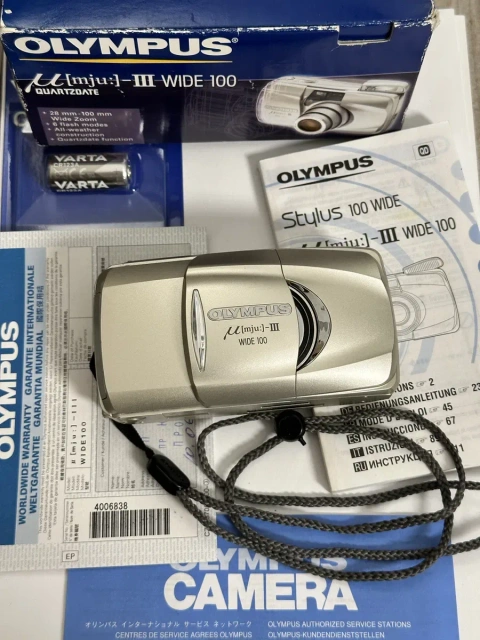 Olympus Mju -ll Olympus Mji lll zoom 100
