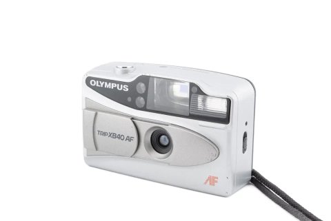 Olympus trip xb40 - японский маленький компакт, потертості