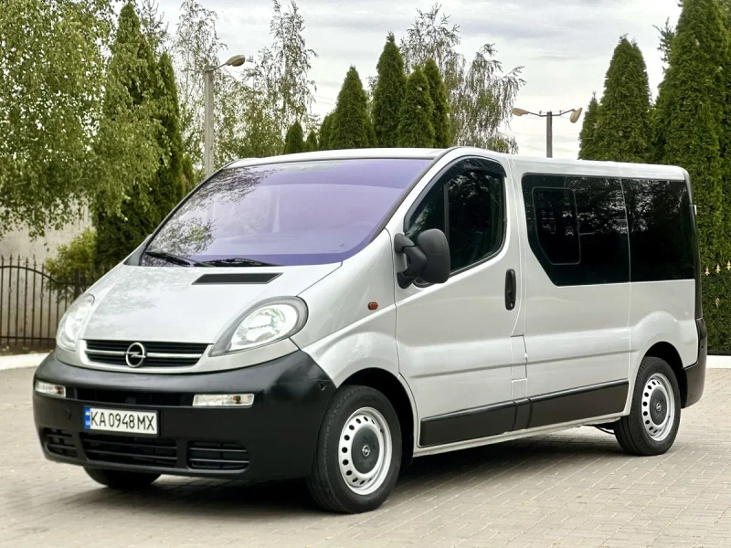 OPEL VIVARO Оригінальний Пасажир 9 Місць! 1 Власник Ідеал! КОНДИЦІОНЕР — фото 3